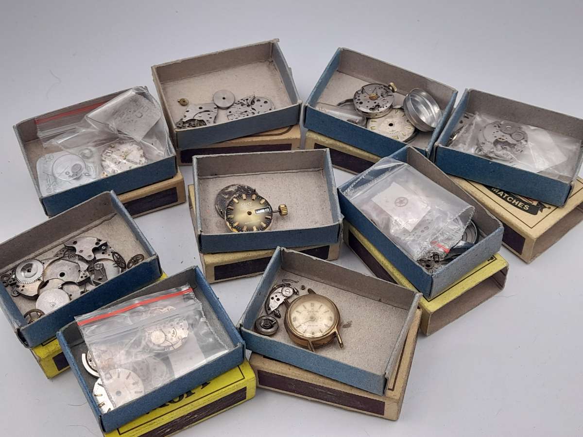 Watch parts for steampunk/repairs