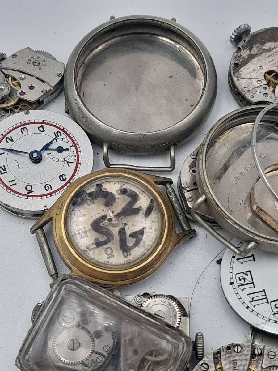 Watch parts for steampunk/repairs