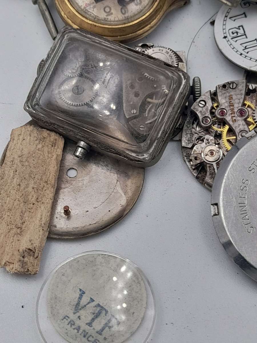 Watch parts for steampunk/repairs