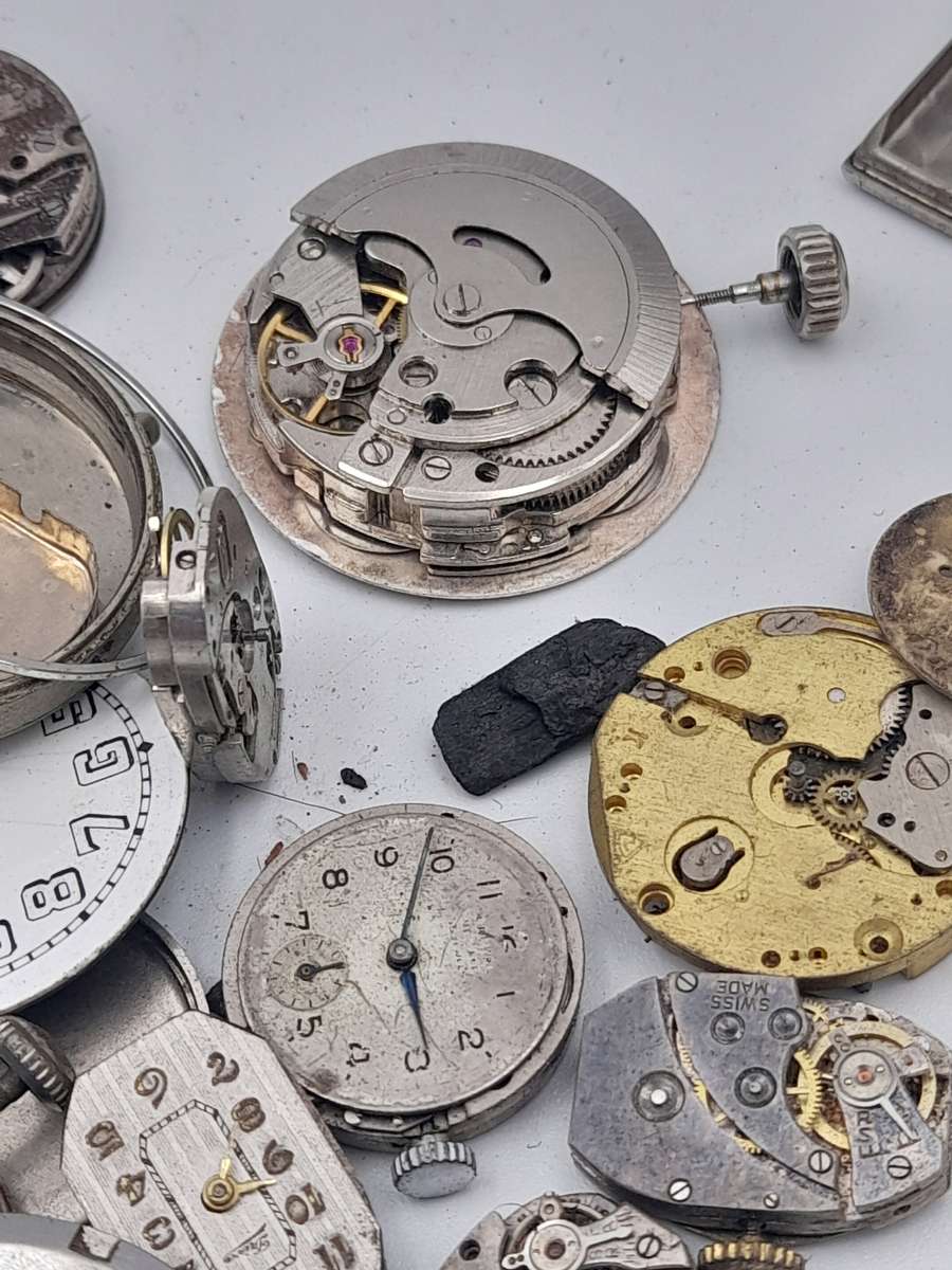 Watch parts for steampunk/repairs
