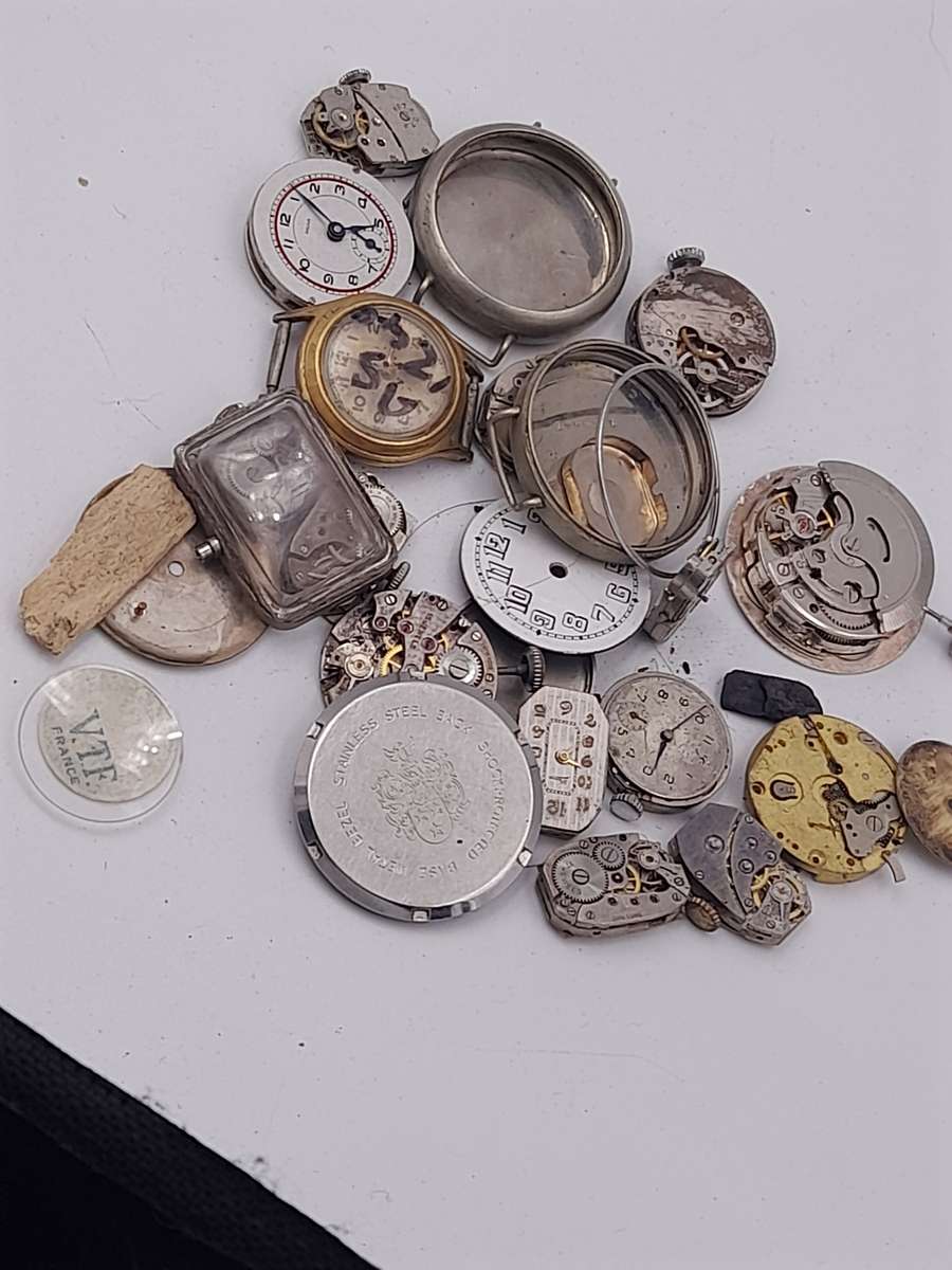 Watch parts for steampunk/repairs