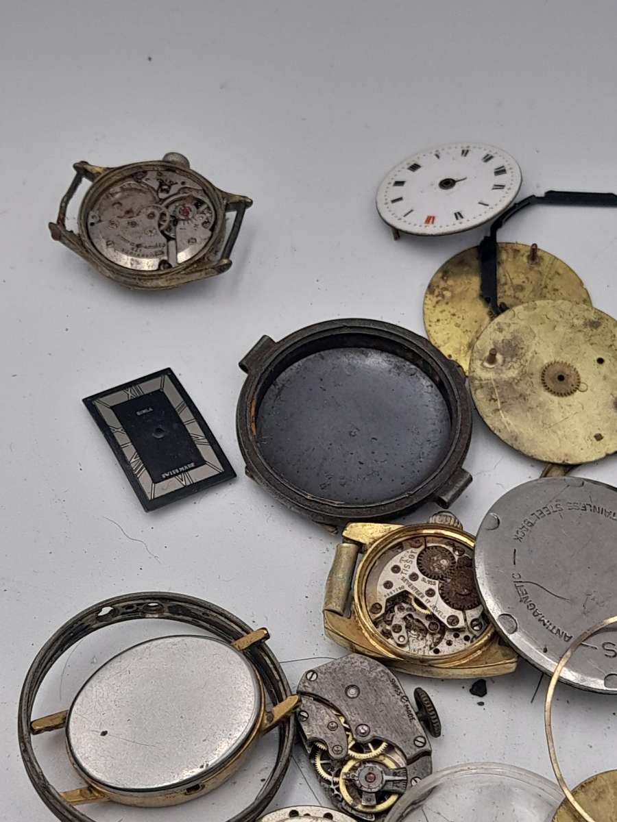 Watch parts for steampunk/repairs