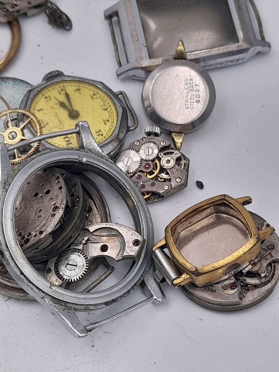 Watch parts for steampunk/repairs
