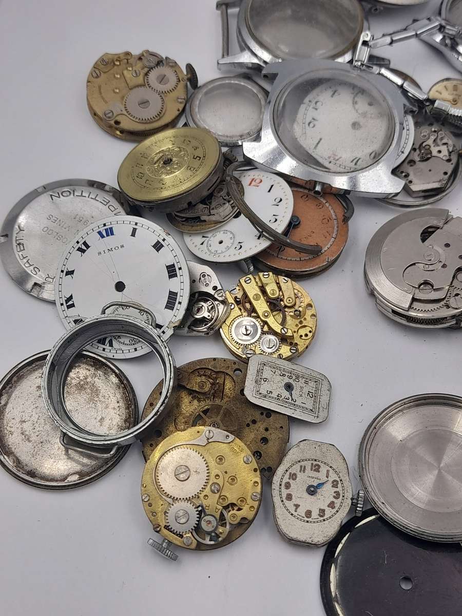 Watch parts for steampunk/repairs