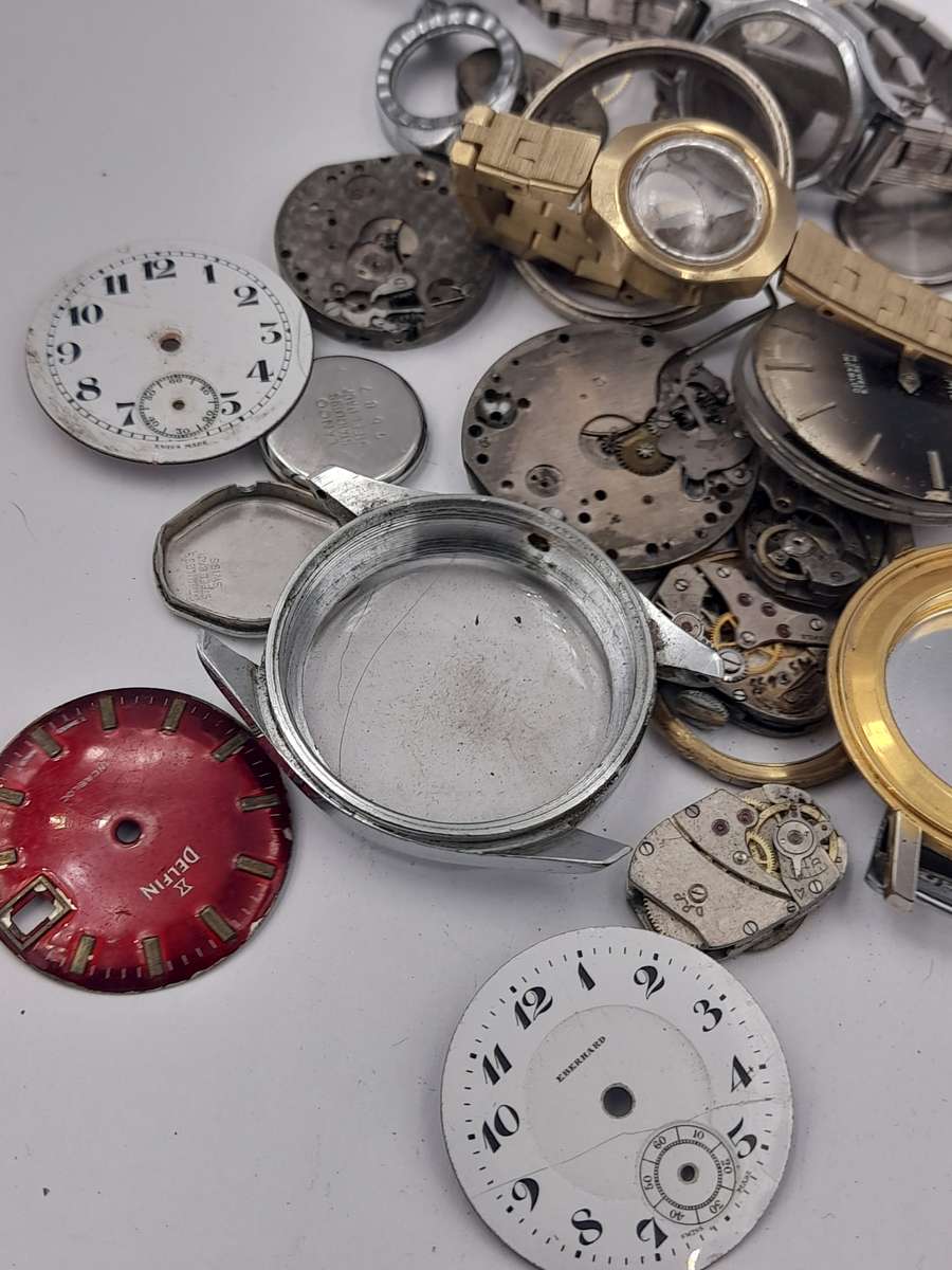 Watch parts for steampunk/repairs