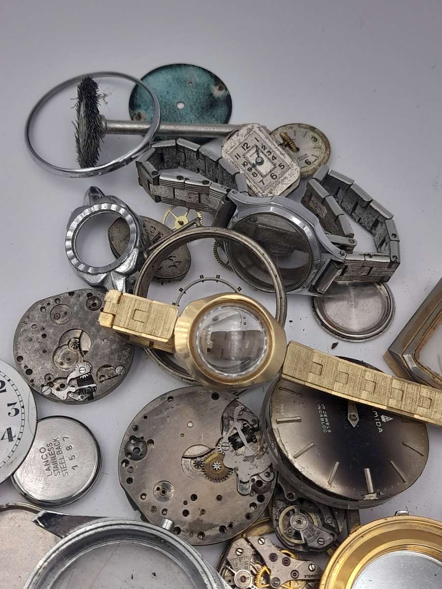 Watch parts for steampunk/repairs