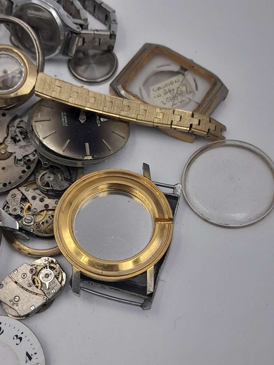 Watch parts for steampunk/repairs