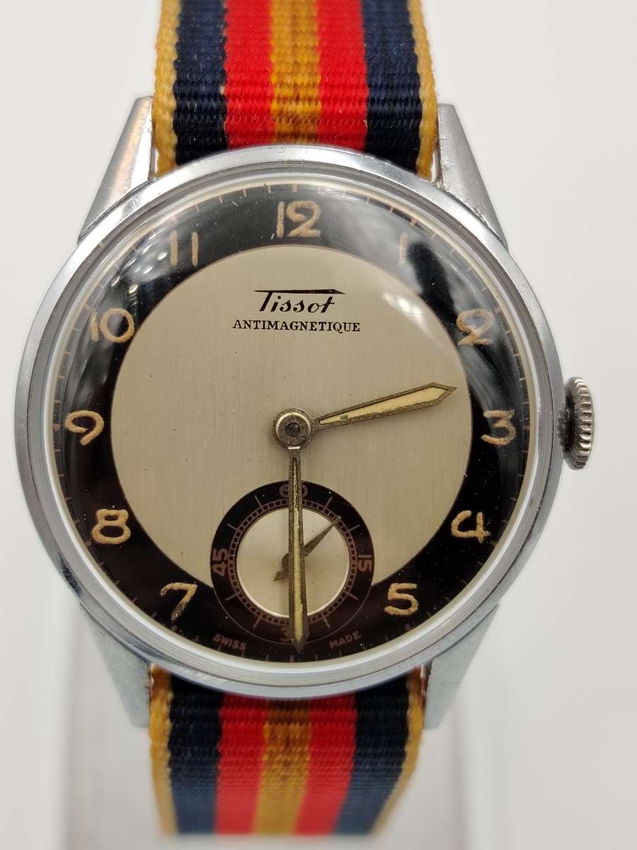 Tissot antimagnetique from 1930's - 1940's 30mm ex crown
