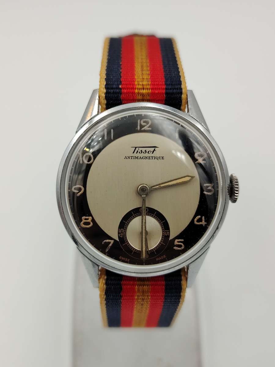 Tissot antimagnetique from 1930's - 1940's 30mm ex crown