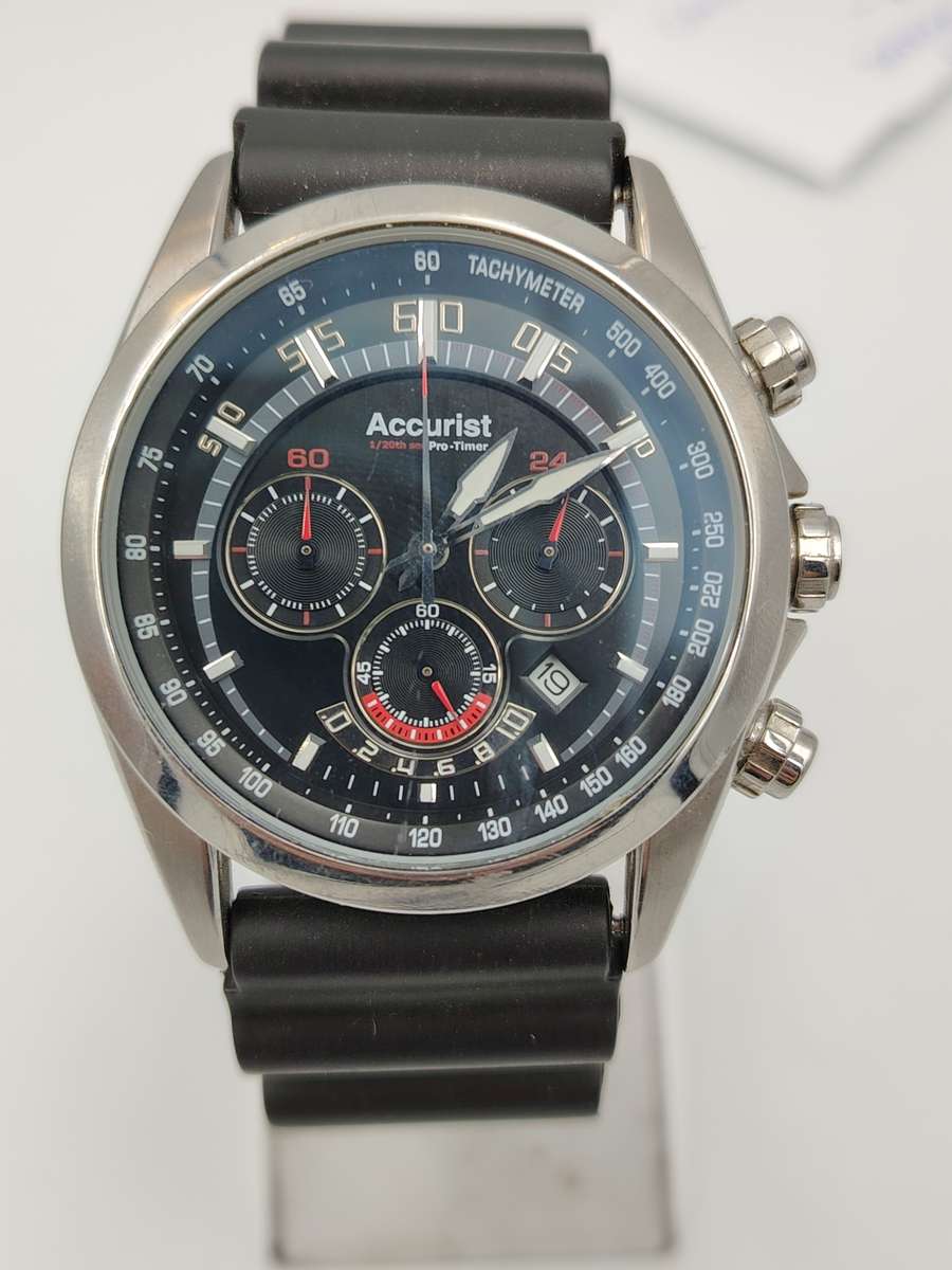 Accurist chronograph 41mm ex crown