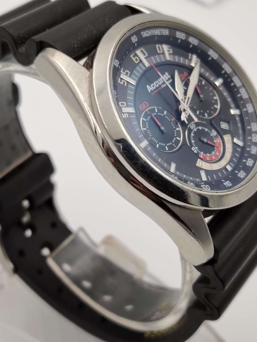 Accurist chronograph 41mm ex crown