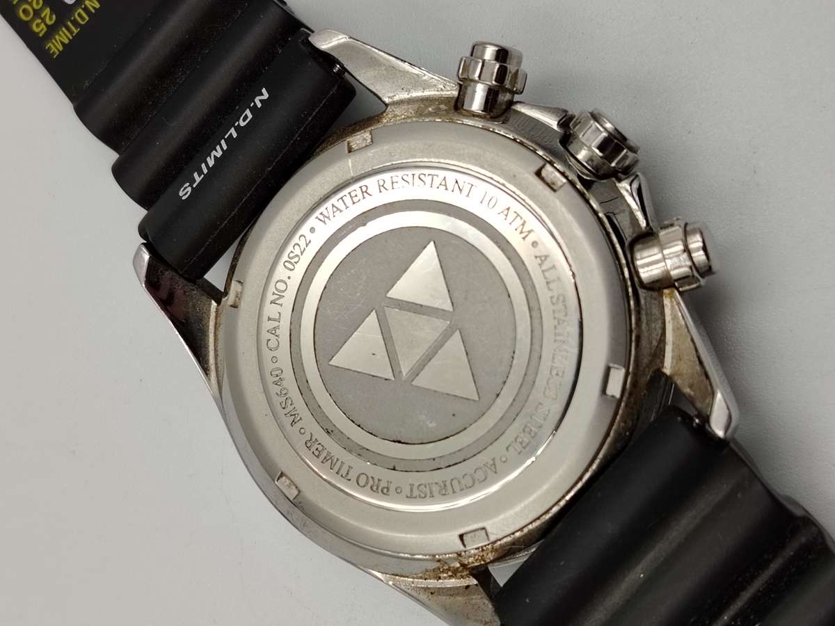 Accurist chronograph 41mm ex crown