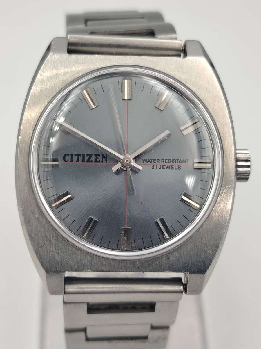 Citizen manual wind 33mm ex crown REF 63-4093
