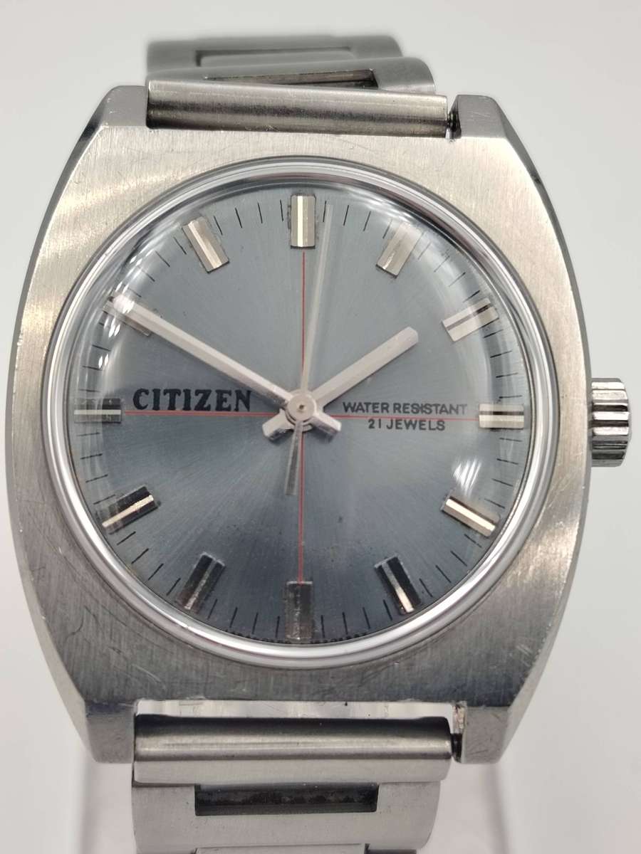 Citizen manual wind 33mm ex crown REF 63-4093