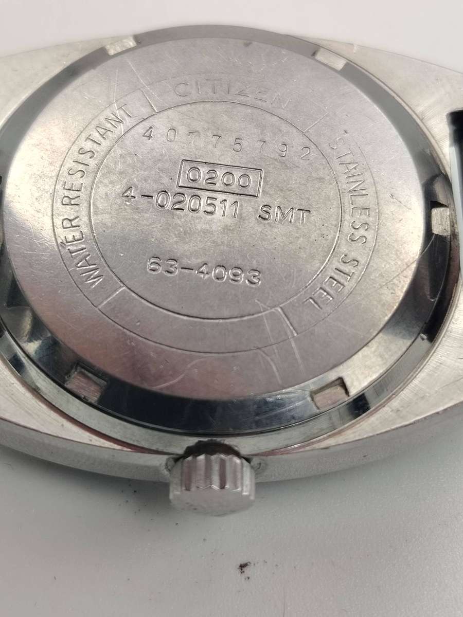 Citizen manual wind 33mm ex crown REF 63-4093