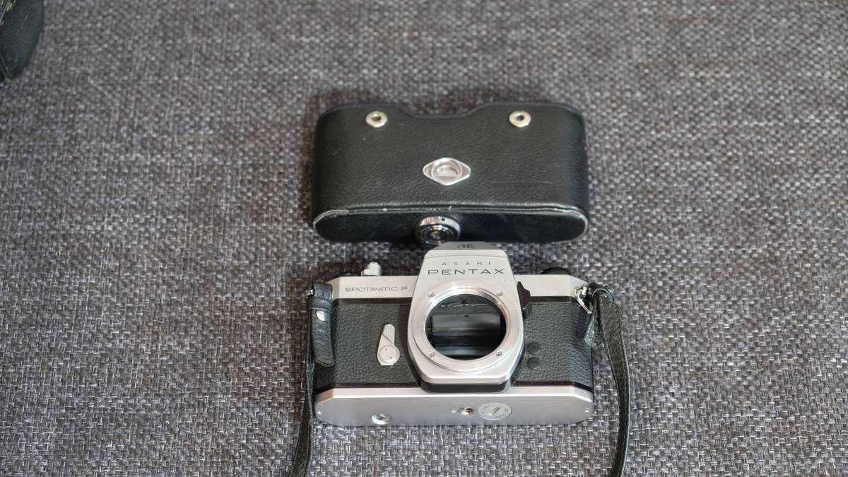 Pentax Spotmatic F Body  New Seals  Light Meter Faulty