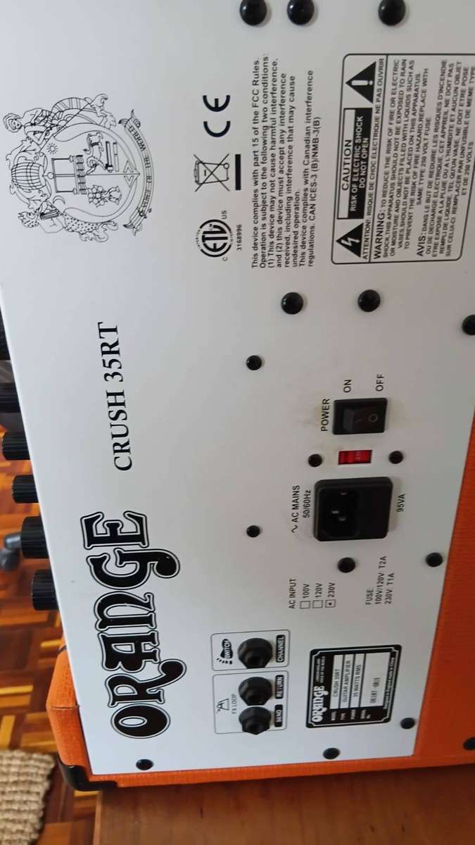 Orange Crush 35RT Guitar Amplifier - 35 Watt Combo - Excellent Condition