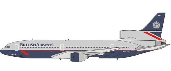British Airways L1011 `CITY OF LONDON`"1980s - Landor" Colours. With Rolling Gears.