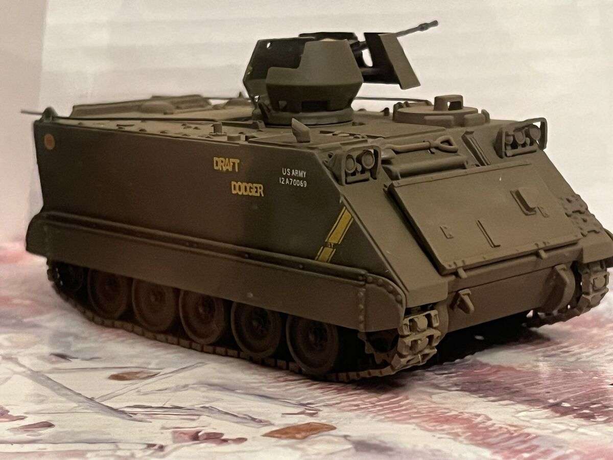 M113ACAV 8th Infantry U S Army Vietnam