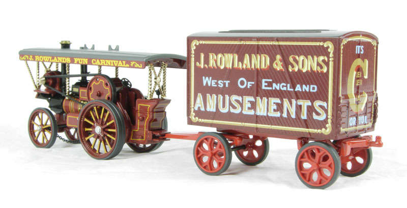 Garrett Showmans Tractor & Trailer - J. Rowlands & Sons.