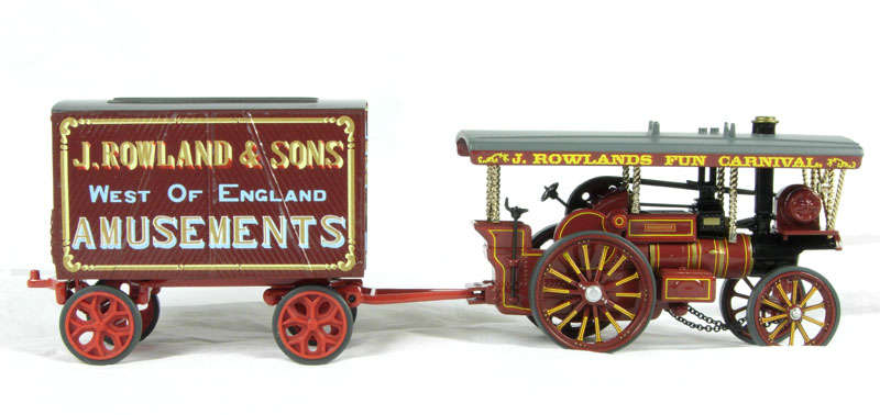 Garrett Showmans Tractor & Trailer - J. Rowlands & Sons.