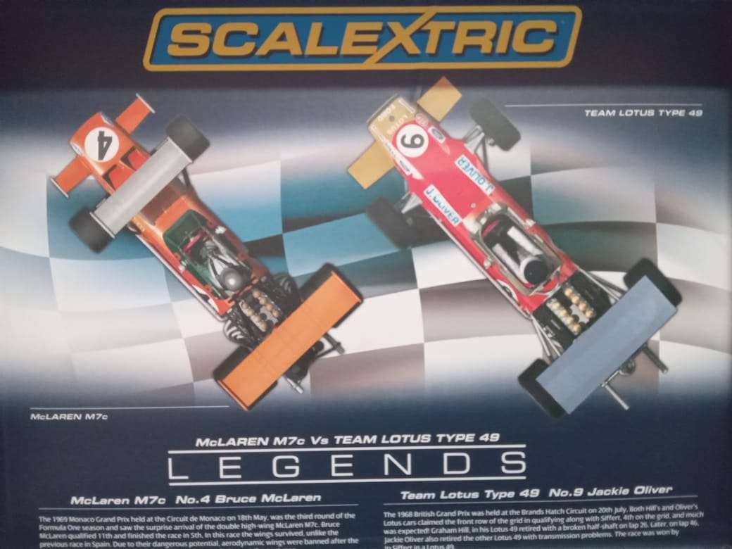 LEGENDS McLaren M7c Team Lotus Type 49 Ltd BT26A Twin Pack