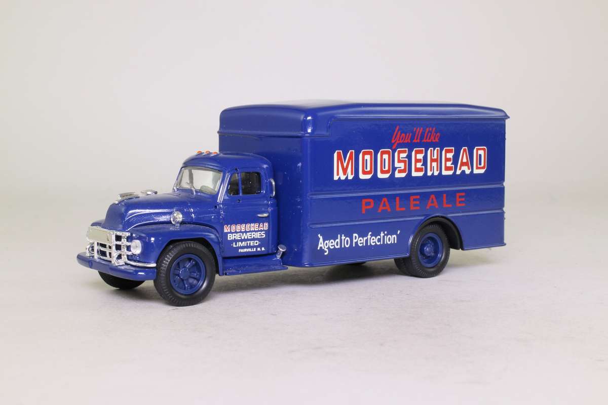 Mack B Series Truck, Box Van, Moosehead Beer