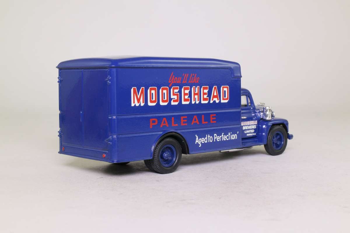 Mack B Series Truck, Box Van, Moosehead Beer