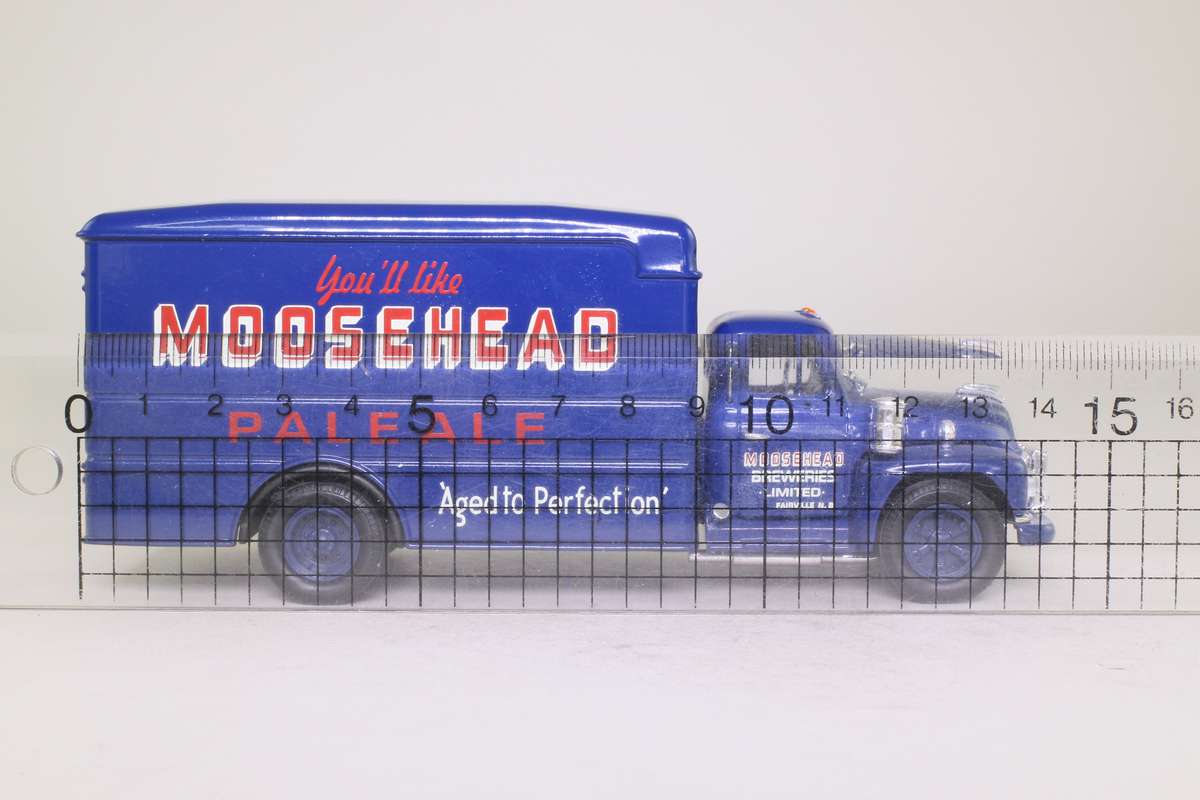 Mack B Series Truck, Box Van, Moosehead Beer