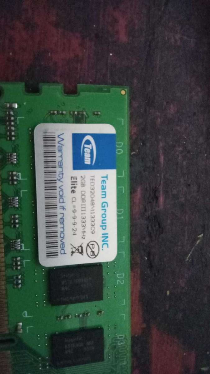 Assorted computer RAM modules