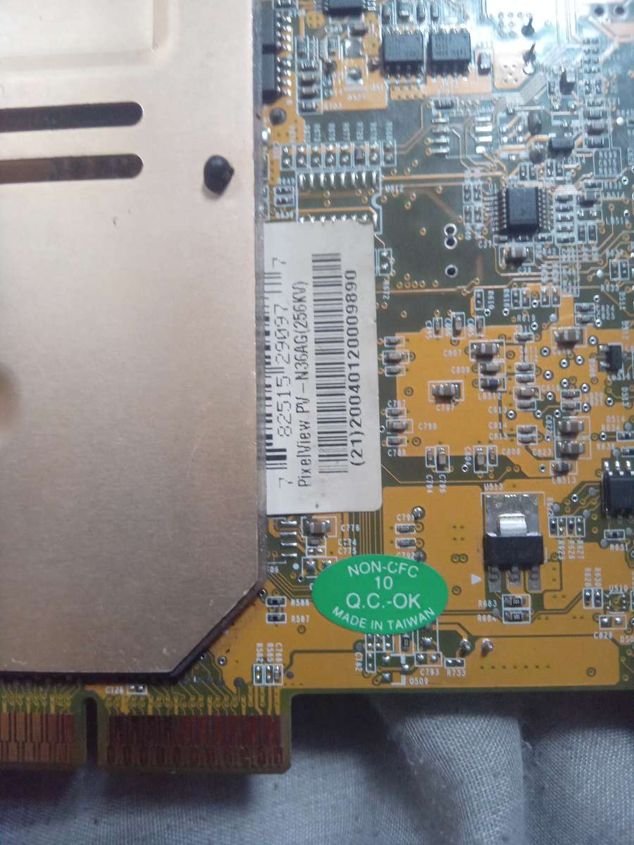 Pixelview AGP graphics card