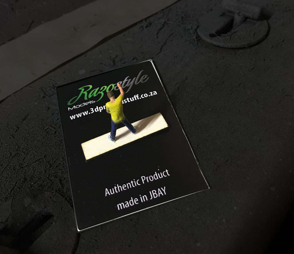 HO Scale Figure - Pee Guy