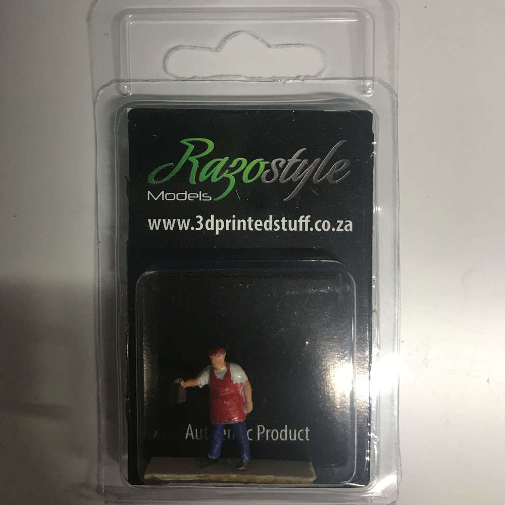 HO Scale Figure - Seller Guy