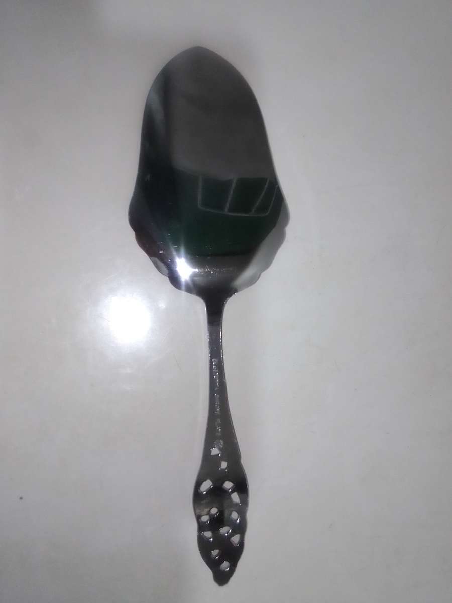 A unused Wedding present. Elwezetta Dutch Silver Cake lifter and 6 Forks boxed.