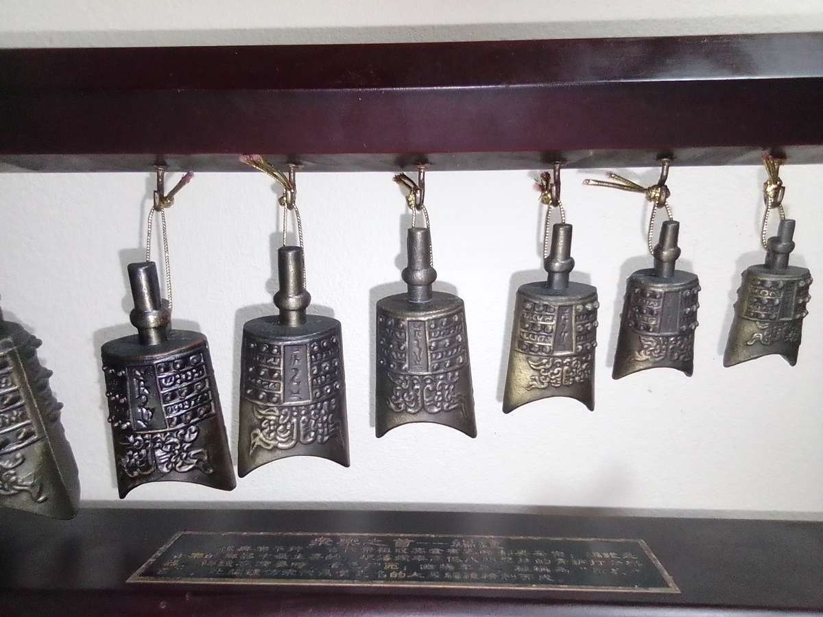 Chinese bronze Handbells-Feng-shui art. it bring good luck in home or business.
