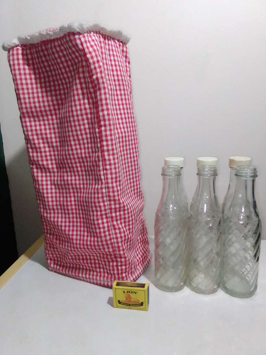 Wow a awesome working Kenwood Cascade Soda Stream with Gas & cover + 6 bottles