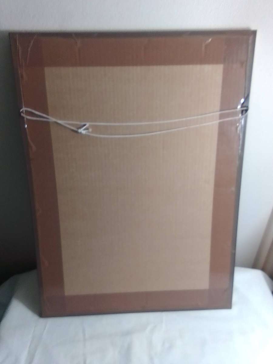 A very large wall hanging, Winter Aconite Fairy framed under glass in good condition.