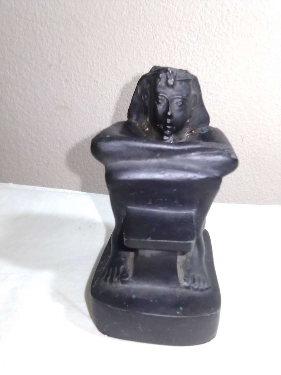 Vintage Egyptian Queen, Baster Cats Scarab