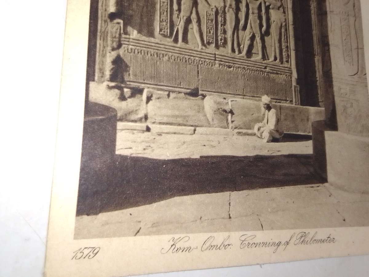 1579, Postcards Egyptian are on sale. One Bid on One Only and double up and take The Two cards.