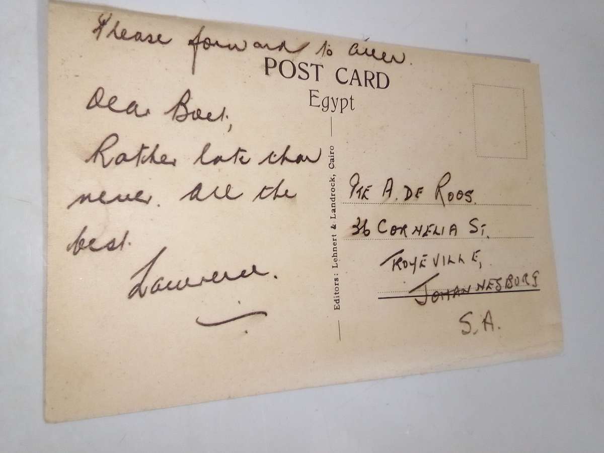 1579, Postcards Egyptian are on sale. One Bid on One Only and double up and take The Two cards.