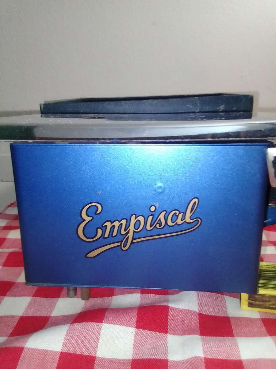 Old vintage 1950's Empisal Rug making machine with Original Paperwork.