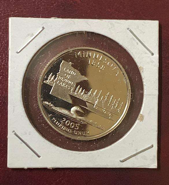 !!! USA 2005S Minnesota Quarter Dollar  !!!
