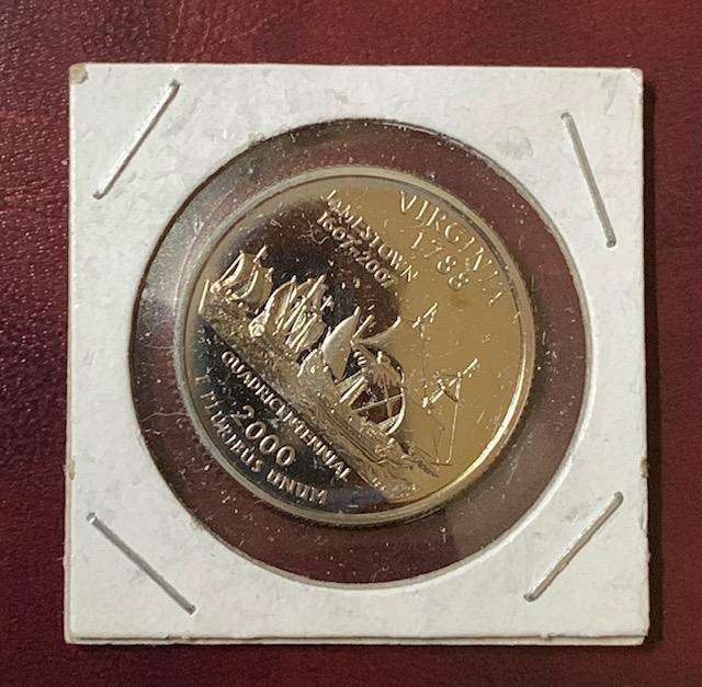 !!! USA 2000S Virginia Quarter Dollar  !!!