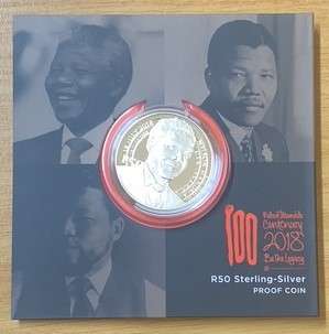 !!! Madiba 2018 100 years Silver R50 !!!