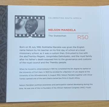 !!! Madiba 2018 100 years Silver R50 !!!