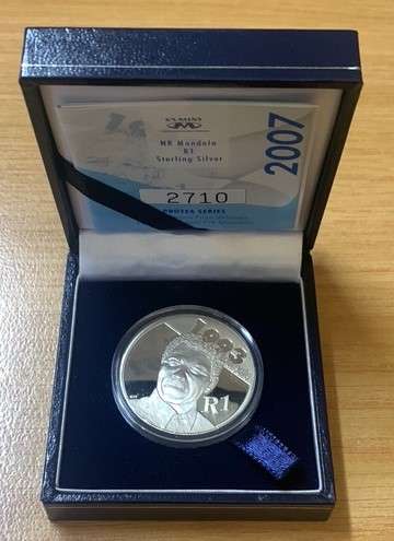 !!! Madiba 2007 Protea Silver Proof !!!