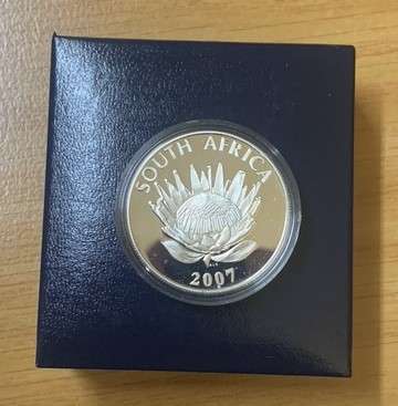!!! Madiba 2007 Protea Silver Proof !!!