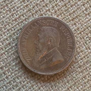 ZAR 1893 2 1/2 Shilling