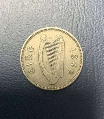 !!! Irish 1 Pre-Decimal 3 Pence - 1946 !!!