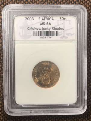 !!! South Africa 2003 Johnty 50 cent !!!